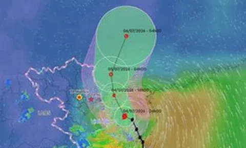 Bão số 1 Maysak đi vào vịnh Bắc Bộ, chiều nay tâm bão trên vùng biển Quảng Ninh