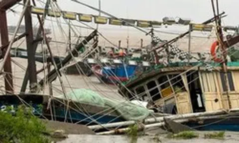 Móng Cái tan hoang không nhận ra sau bão số 1
