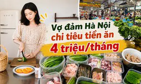 Gia đình Hà Nội thu nhập 50 triệu đồng/tháng nhưng chỉ chi chưa đến 20 triệu: Bí quyết nằm ở khoản tiền chợ 4 triệu khiến nhiều người bất ngờ