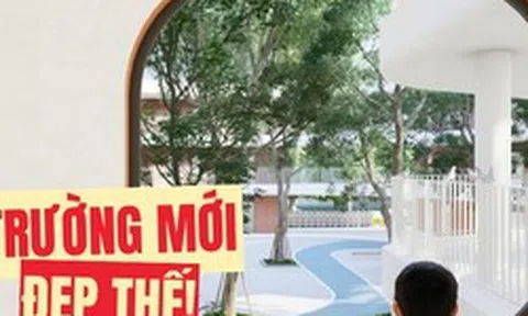 Tháng 8 này, Hà Nội sẽ đón thêm một trường mầm non CÔNG LẬP cực đẹp, nhìn ảnh phối cảnh đã thấy thích mê!