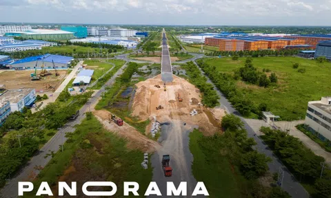 Rầm rộ thi công 5 km cuối để nối thông toàn tuyến đường Hồ Chí Minh