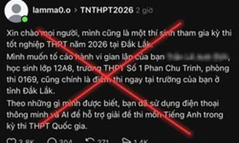 Sở GD-ĐT Đắk Lắk lên tiếng về thông tin thí sinh dùng AI khi thi tốt nghiệp THPT