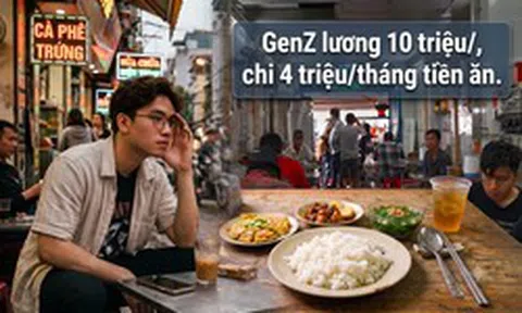 Gen Z lương 10 triệu/tháng gây tranh luận vì chi 4 triệu tiền ăn: Người bảo quá tay, người nói "ăn còn không đủ thì lấy gì đi làm?"