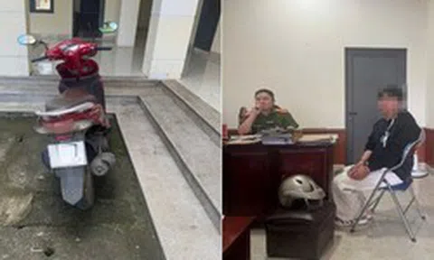 Khách chuyển khoản thừa 500.000 đến vài triệu đồng nhưng chủ cửa hàng không nhận được: Công an đưa thanh niên đi Honda Vision về trụ sở làm việc