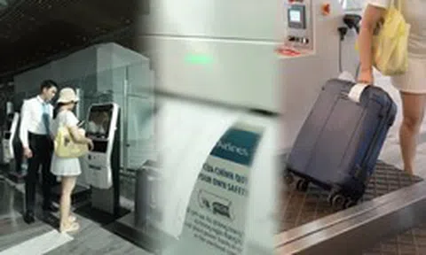 Từ nay, khách bay Vietnam Airlines tại Tân Sơn Nhất được tự check-in, ký gửi hành lý