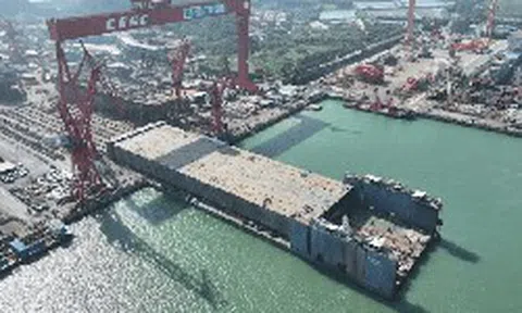 Phát hiện 23 khối bê tông vỏ thép đúc sẵn nặng 80.000 tấn được "đánh chìm" xuống biển, siêu hầm ngầm dài 6,8km lộ diện
