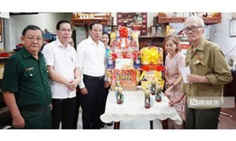 Tp.HCM: Tri ân thương binh, gia đình liệt sĩ bằng những chuyến thăm nghĩa tình