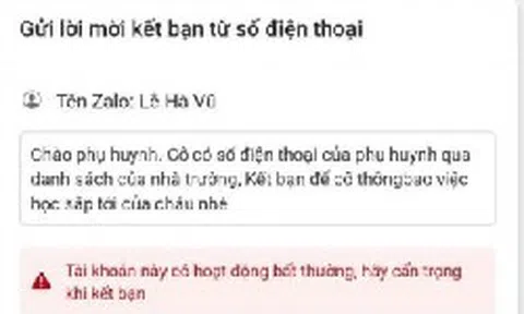 Sắp bắt đầu năm học 2026-2027, công an cảnh báo gấp tới phụ huynh nhận được tin nhắn từ Cán bộ quản lý giáo dục, ban giám hiệu nhà trường