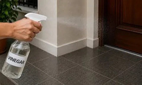 Vì sao nhiều người xịt giấm quanh cửa nhà mỗi tuần? Công dụng không chỉ để làm sạch