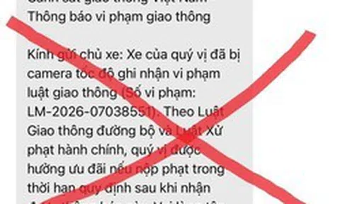 Toàn bộ người dân nhận được tin nhắn SMS, thông báo từ Zalo, Facebook có nội dung sau cần trình báo công an gần nhất