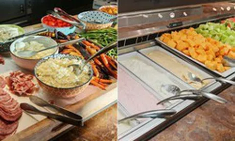 Trung bình bữa buffet 330.000 đồng tại canteen Đại học Stanford