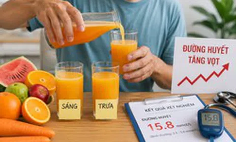 Mỗi ngày 3 ly nước ép để 'detox', nhập viện khẩn vì đường huyết tăng vọt