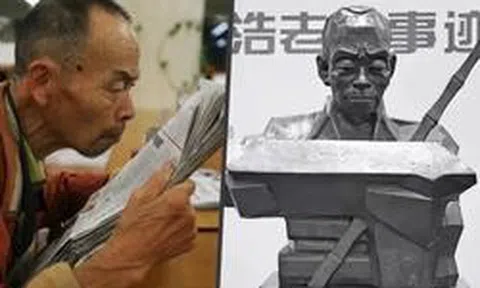 Thư viện 'ấm lòng' nhất Trung Quốc dựng tượng tri ân độc giả đặc biệt