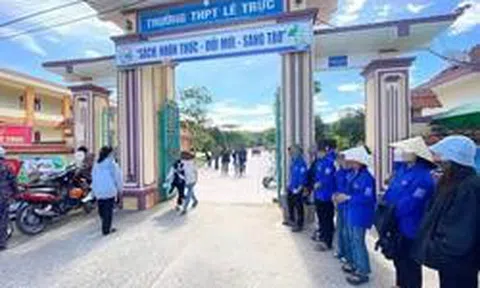 Thanh tra chỉ ra nhiều sai phạm tại THPT Lê Trực, nơi xảy ra tiêu cực thi cử ở Quảng Trị