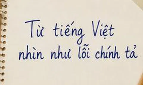 Một từ tiếng Việt nhìn như lỗi chính tả nhưng lại tồn tại trong từ điển