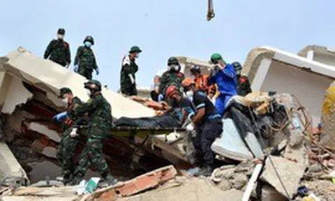 Đoàn Việt Nam đưa 54 thi thể nạn nhân động đất ra khỏi đống đổ nát tại Venezuela