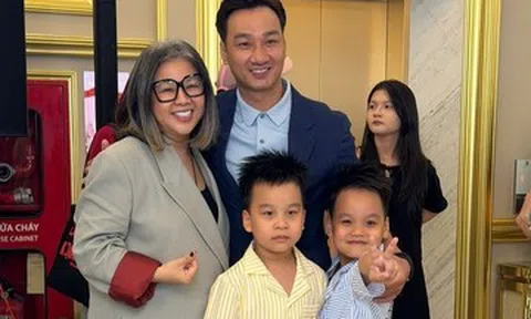 MC Thành Trung lần đầu tiết lộ 2 con trai sinh đôi, giấu kín cô giáo cả năm học