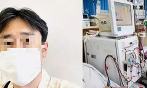 Chủ xe đồ ăn phát hiện teo thận phải, suy thận giai đoạn 3, người vợ khóc: "Tôi bảo đừng làm nhưng anh ấy không nghe"