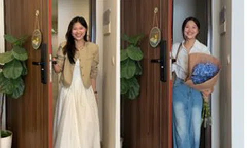 Cô gái viral với loạt ảnh “tan làm vẫn xinh”: Sắp sang tuổi 30 chỉ muốn đi làm về sớm, nấu một bữa cơm ngon rồi ăn cùng chồng
