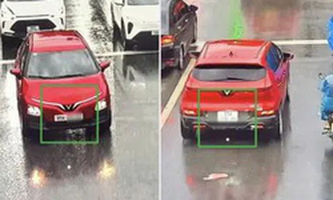 Tài xế ô tô gắn 2 biển số khác nhau 'né' phạt nguội bị xử phạt 23 triệu đồng