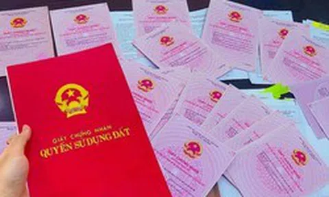 Tất cả người dân có sổ đỏ chú ý thông tin sau khi làm thủ tục về đất đai
