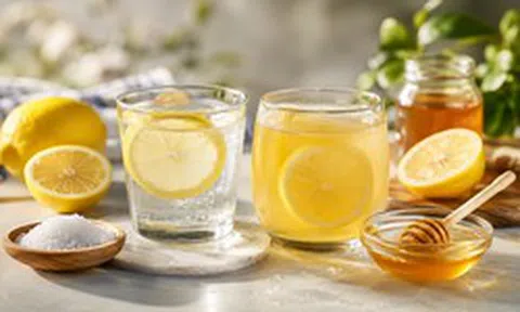 Buổi sáng nên uống chanh muối hay chanh mật ong?