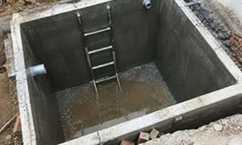 Lời khuyên cho những gia đình chuẩn bị xây bể nước ngầm