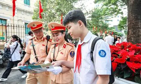 Từ 4/9, Công an Tp.Hà Nội ra quân xử lý vi phạm giao thông ở học sinh