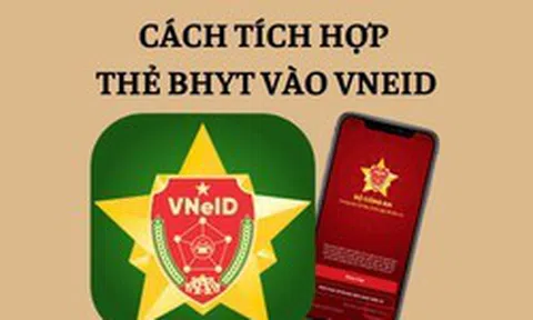 Cách tích hợp Thẻ BHYT trên ứng dụng VNeID mới nhất