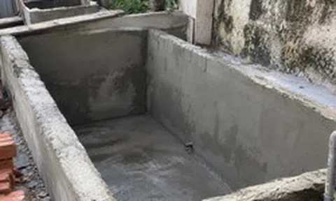 Vì sao ngày càng nhiều gia đình không còn xây bể nước bằng xi măng? 1 lựa chọn lắp nhanh, dễ vệ sinh đang được ưa chuộng hơn