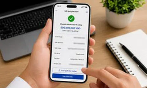 Công an xác minh giao dịch chuyển khoản 400 triệu đồng vào lúc 14 giờ 48 phút