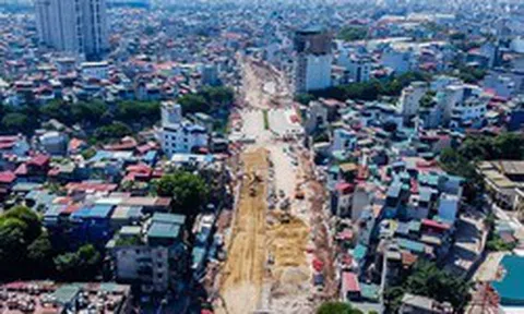 Đường Vành đai 2,5 tăng tốc thi công, hướng tới thông xe dịp 10-10