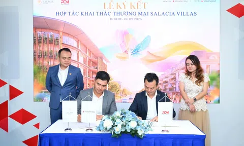 VinaLiving ký kết hợp tác PCM đưa loạt thương hiệu về Salacia Villas