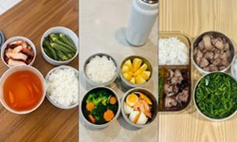 Những khay cơm "không bán trú" khiến hội phụ huynh Hà Nội xuýt xoa: Gói gọn cả 1 trời yêu thương