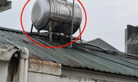 Lời khuyên cho những gia đình đang đặt bồn nước trên mái tôn