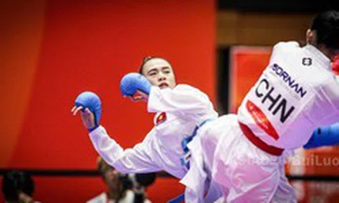 Võ sĩ Nguyễn Thị Diệu Ly đánh bại VĐV Nhật Bản mang về tấm huy chương thứ 3 cho thể thao Việt Nam tại ASIAD 2026