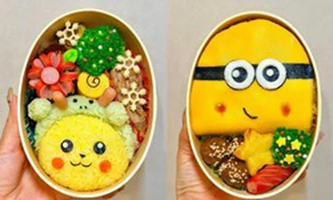 Cơm hộp của bà mẹ có con trai học cấp 3 mê hoạt hình