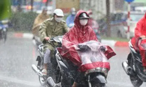 Chỉ ít giờ tới, các khu vực này mưa to đến rất to, có thể kéo dài