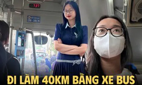 Nhân viên văn phòng Hà Nội ở cách công ty 40km: Đi lại hết 4 tiếng, không mua ô tô vì xe bus rất tiện