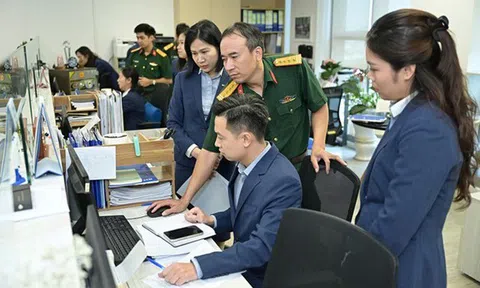 MB đón đoàn kiểm tra chuyên đề cải cách hành chính và chuyển đổi số của Bộ Quốc phòng