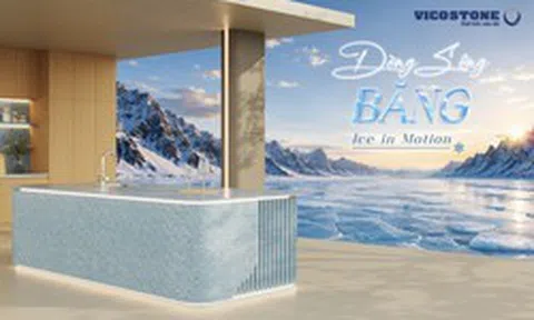 VICOSTONE® Dòng Sông Băng: Đưa thiên nhiên vào không gian sống đậm chất riêng
