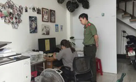 Công an kiểm tra 20 cửa hàng photocopy