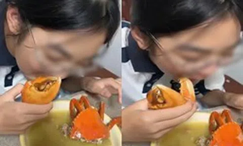 Bức ảnh cô bé ăn cua bỗng thổi bùng tranh cãi: Tình yêu thương bị xuyên tạc có thể méo mó đến mức này!