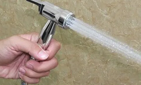 Lời khuyên đến các gia đình thường xuyên sử dụng vòi xịt vệ sinh