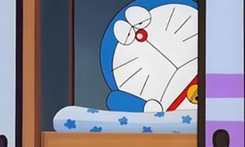 Vì sao Doraemon lại ngủ trong tủ quần áo?