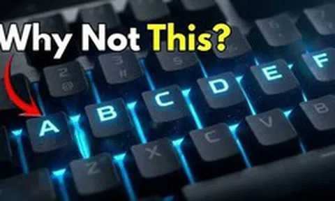 Vì sao bàn phím không xếp lần lượt từ A–Z?