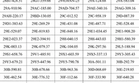 Công an đề nghị 439 chủ xe máy, ô tô vi phạm có biển số sau nhanh chóng đến nộp phạt nguội theo Nghị định 168