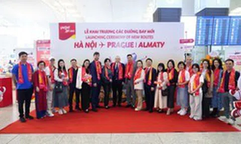 Khai trương đường bay đến Almaty và Praha, Vietjet mở thêm kết nối giữa Việt Nam và thế giới