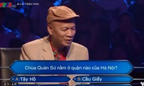 Câu hỏi số 1 tưởng "cho điểm" nhưng lại khiến người chơi bối rối, phải "cầu cứu" sự trợ giúp mới vượt qua