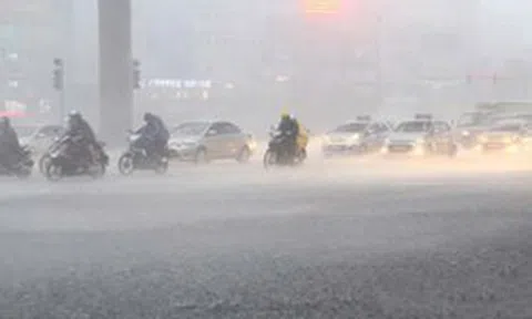 Ngày mai, nhiều nơi sẽ xuất hiện mưa to đến rất to